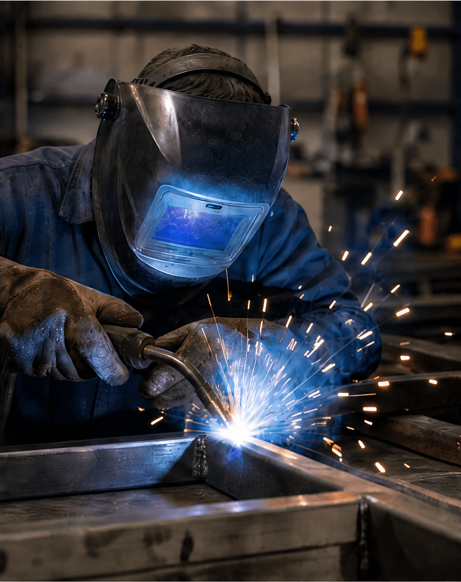 Custom fabrication and welding at Kingpin Engineering